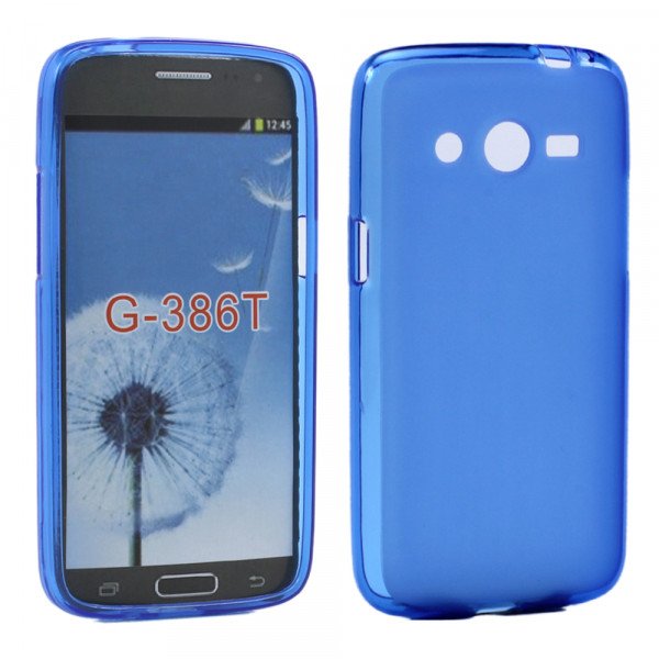 Wholesale Samsung Galaxy Avant G386 TPU Gel Soft Case (Blue)